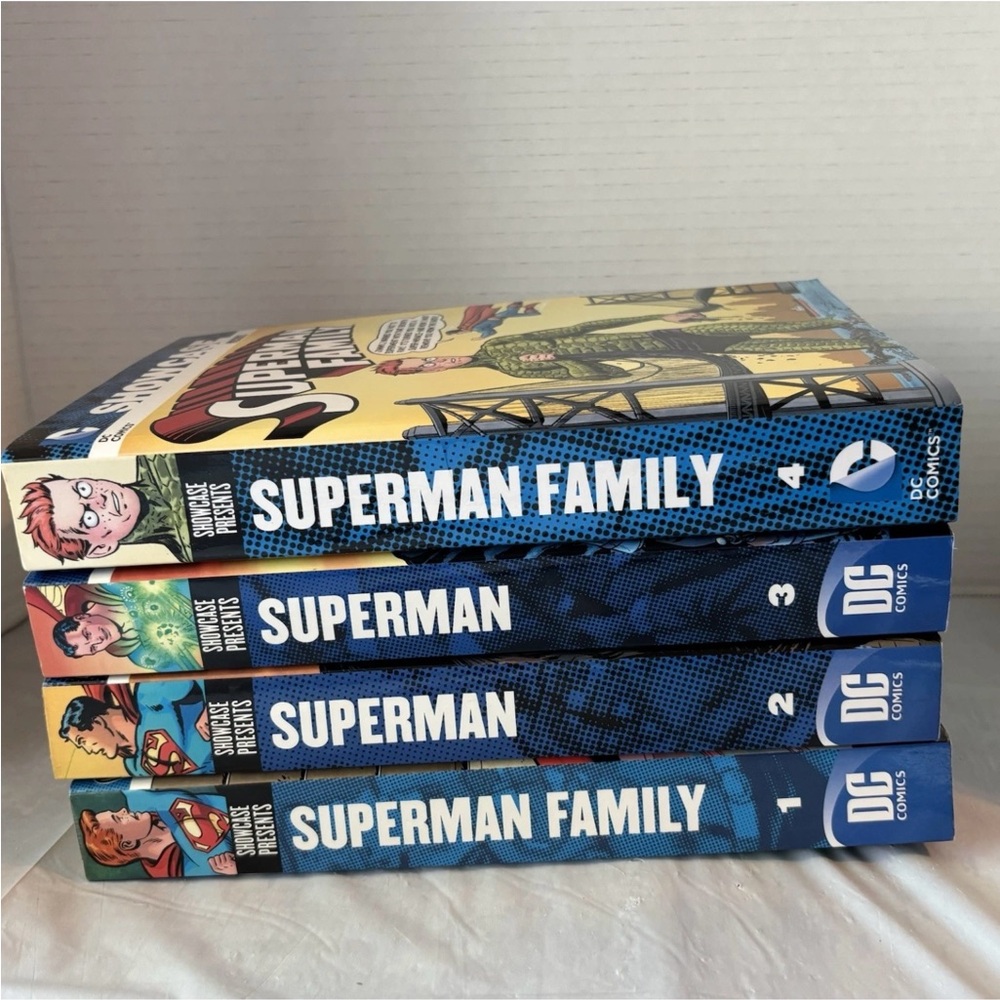 Showcase Presents DC Comics Superman Set 4 Graphic Books Comics
